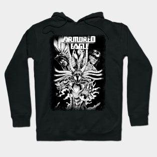 armored eagle inked shirt Hoodie